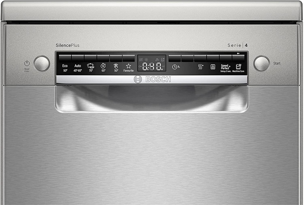 Máy rửa bát Bosch SRS4HMI61E Series 4 Rộng 45 cm