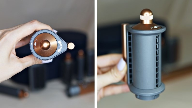 Máy Tạo Kiểu Tóc Dyson Airwrap Complete Cooper HS05 (Màu Đồng và Xám trắng)