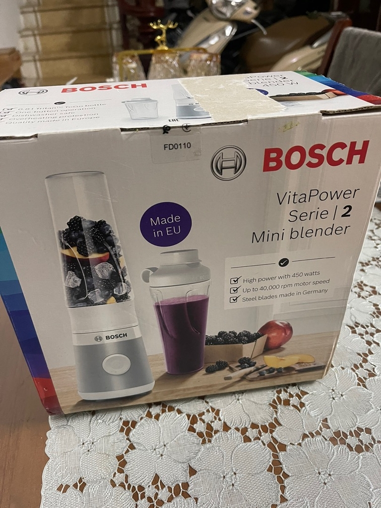 Máy xay sinh tố Bosch Mini MMB2111 Made in EU