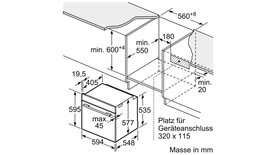 Lò nướng Bosch HBG675BS1