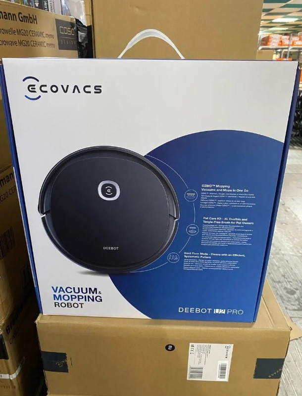 Robot hút bụi và lau nhà Ecovacs Deebot U2 Pro