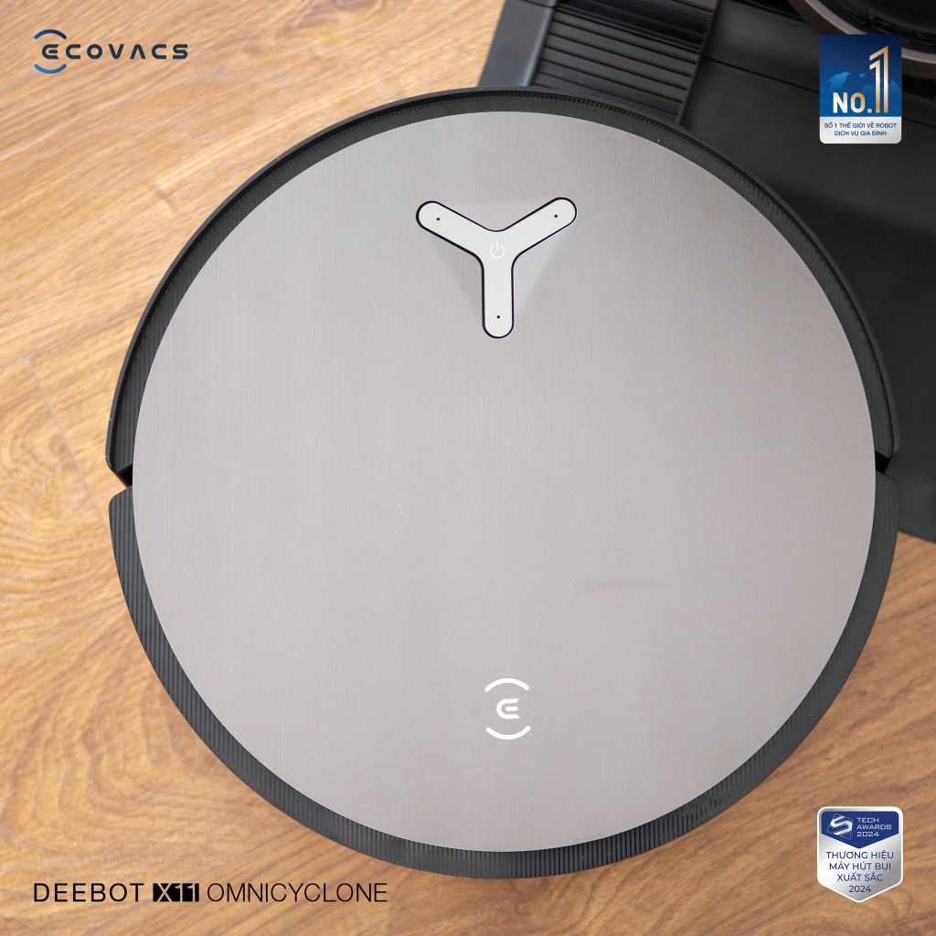 Robot hút bụi lau nhà Ecovacs DEEBOT X11 OmniCyclone