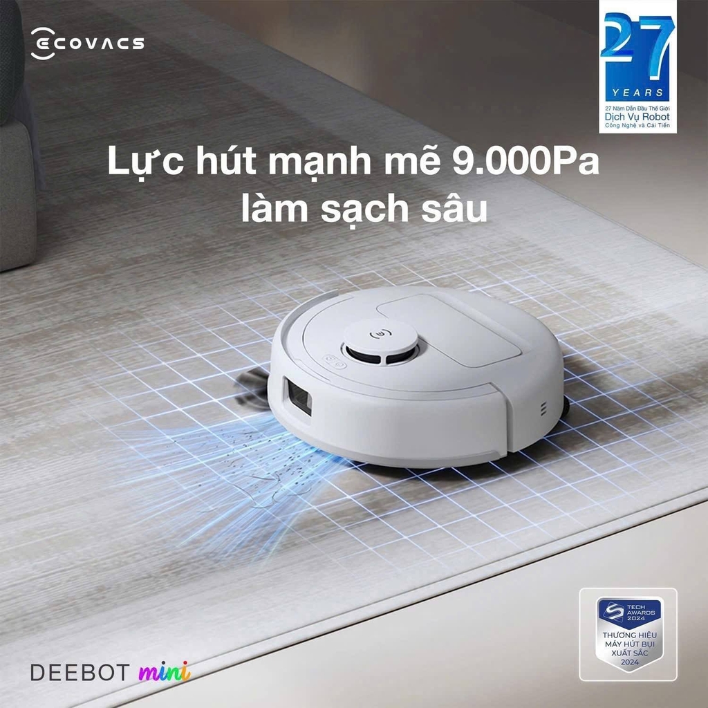 Robot hút bụi lau nhà Ecovacs Deebot Mini
