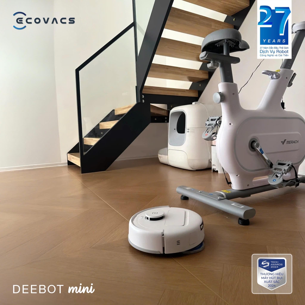 Robot hút bụi lau nhà Ecovacs Deebot Mini
