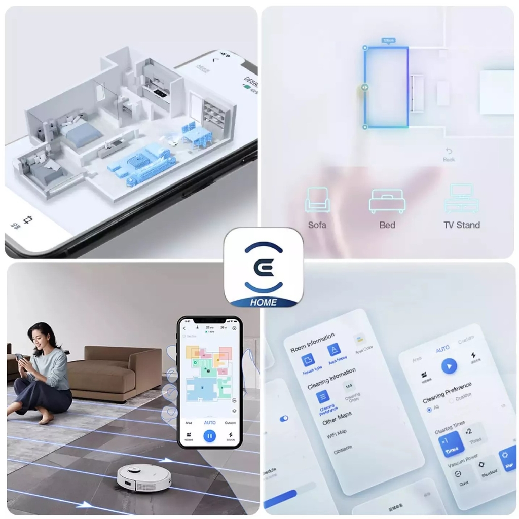 Robot hút bụi + lau nhà Ecovacs Deebot T9 – Bản Quốc Tế