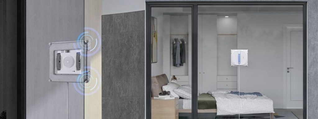 Robot lau kính Ecovacs Winbot W920