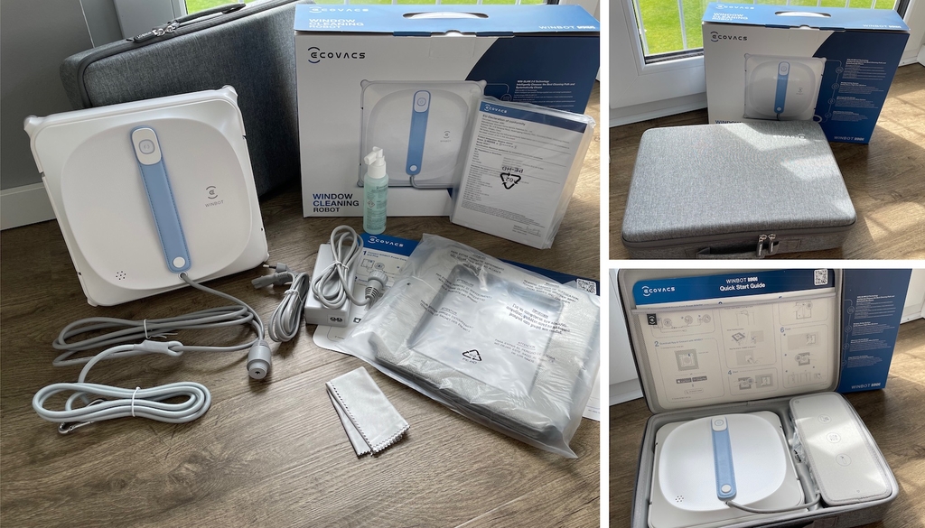 Robot lau kính Ecovacs Winbot W920