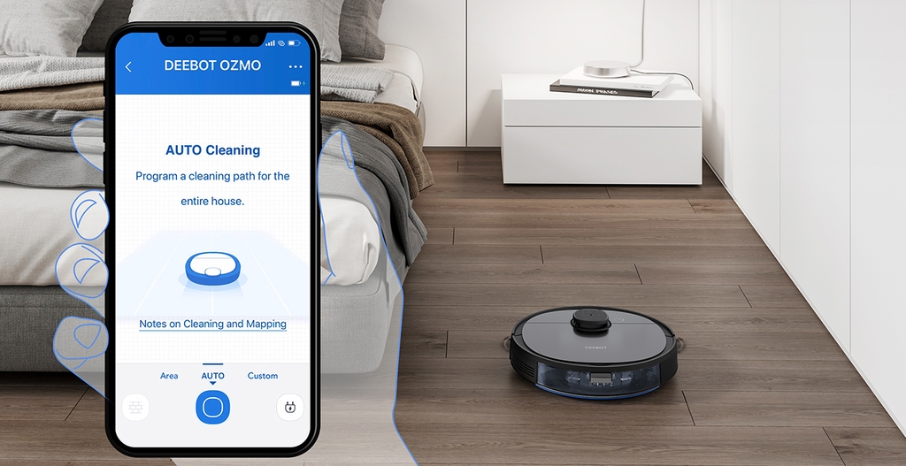 Robot hút bụi và lau nhà 2 trong 1 ECOVACS DEEBOT OZMO 950