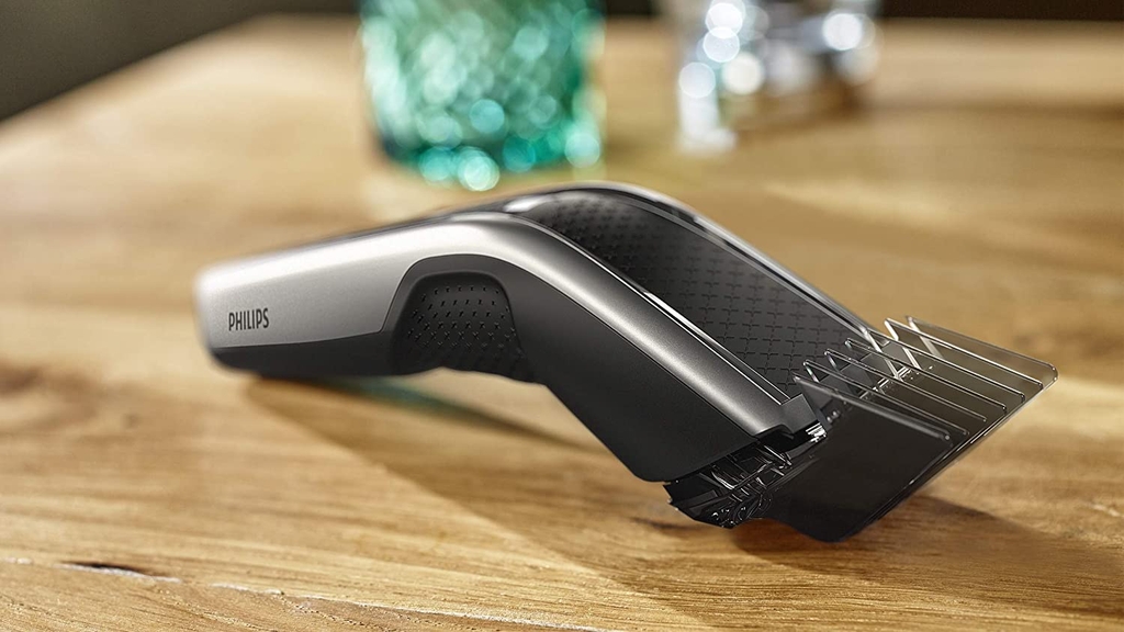 Tông đơ cắt tóc và râu Philips HC5650/15; Cắt tóc và cạo râu; công nghệ DualCut và Trim-n-Flow Pro