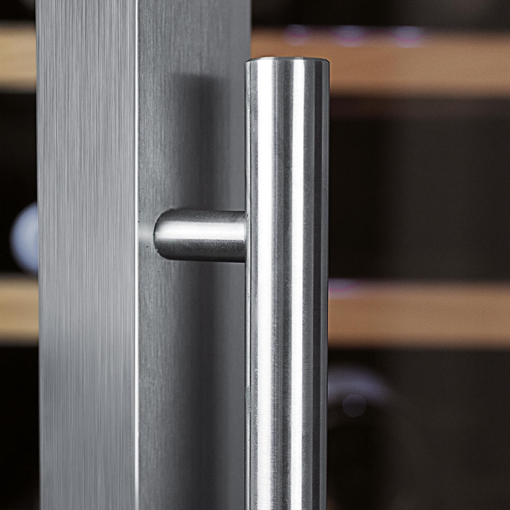 TỦ BẢO QUẢN RƯỢU CASO WINECHEF PRO 126-2D 776, 2 VÙNG, 126 CHAI