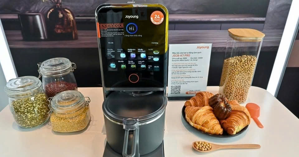 Máy nấu sữa hạt làm sạch tự động Joyoung JSCB-K7 PRO