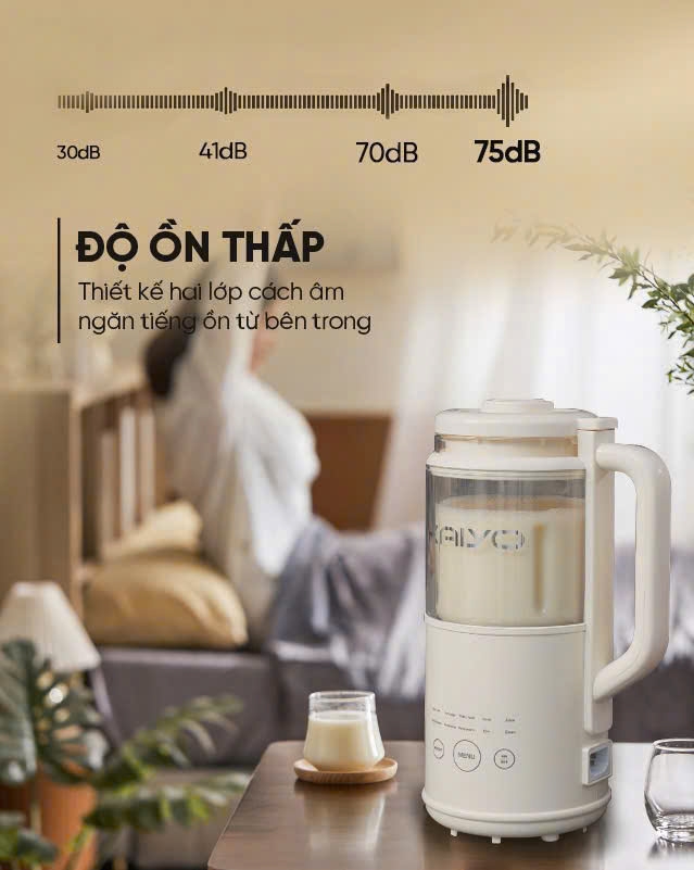 Máy làm sữa hạt Kaiyo KNM-411