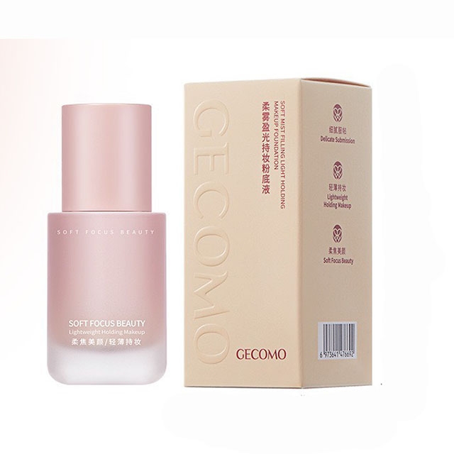 Kem Nền GECOMO SOFT FOCUS BEAUTY Dạng Lỏng Che Khuyết Điểm Chống Thấm Nước 30g