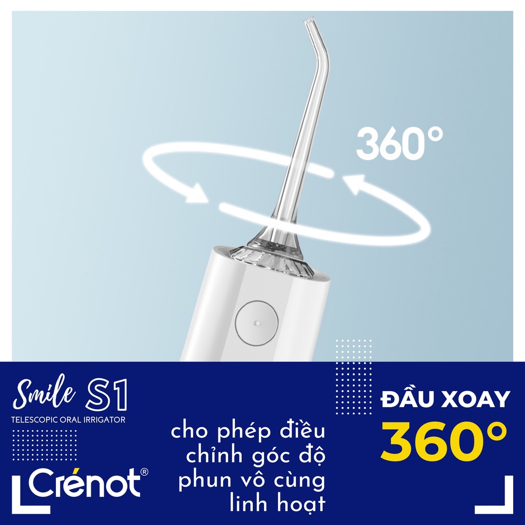 Tăm Nước Crénot Smile S1