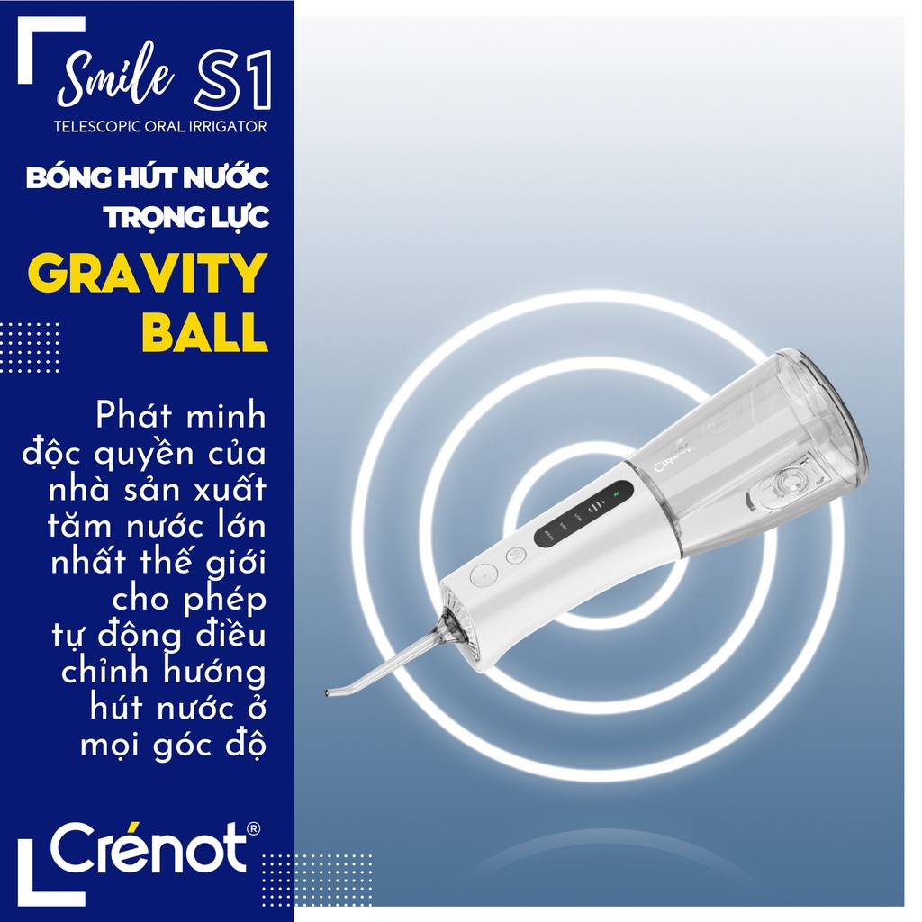 Tăm Nước Crénot Smile S1