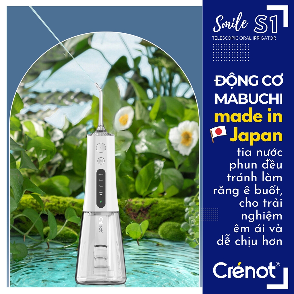 Tăm Nước Crénot Smile S1