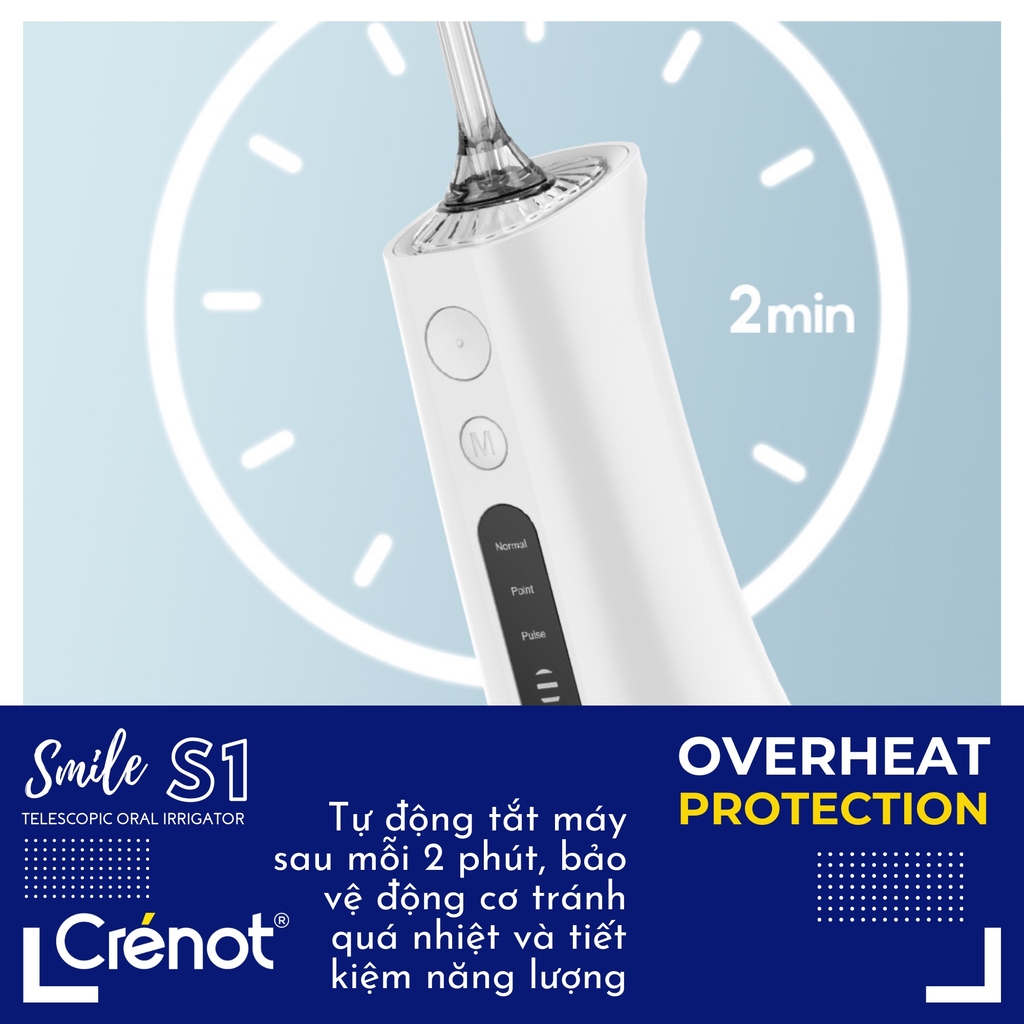 Tăm Nước Crénot Smile S1