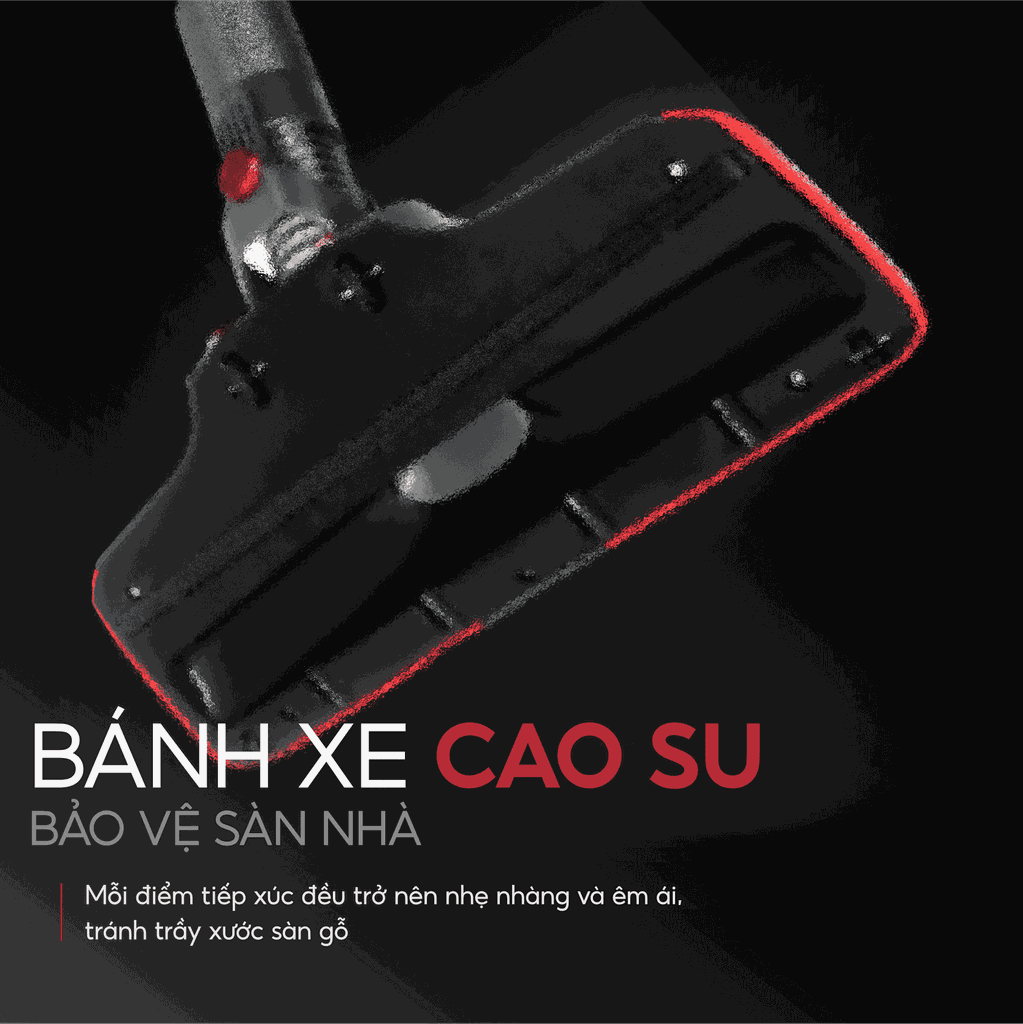 Máy hút bụi cầm tay không dây UNIQ Free A7 chính hãng đa năng hút bụi mini giường nệm ô tô ghế sofa