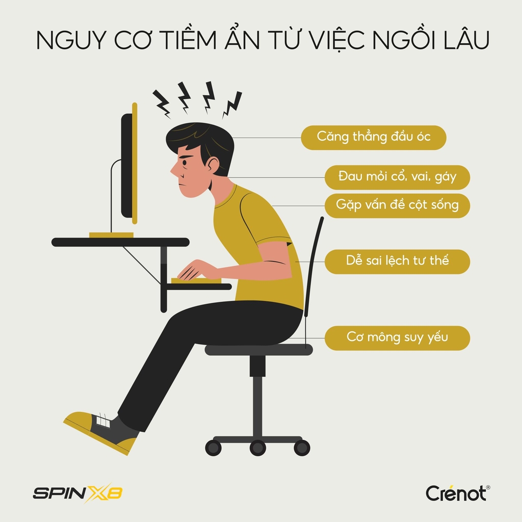 Xe đạp thể dục gấp gọn mini Crenot Spin X8 phục hồi chức năng cho người già trấn thương tập luyện tại chỗ tại nhà dân văn phòng