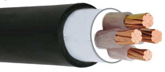 DÂY CÁP ĐIỆN 3C x 4mm²+1 x 2.5 mm²