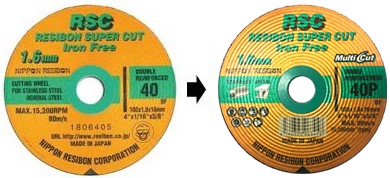 Resibon Super Cut 100x1.6x16mm (4x1/16x5/8 inch) 40P