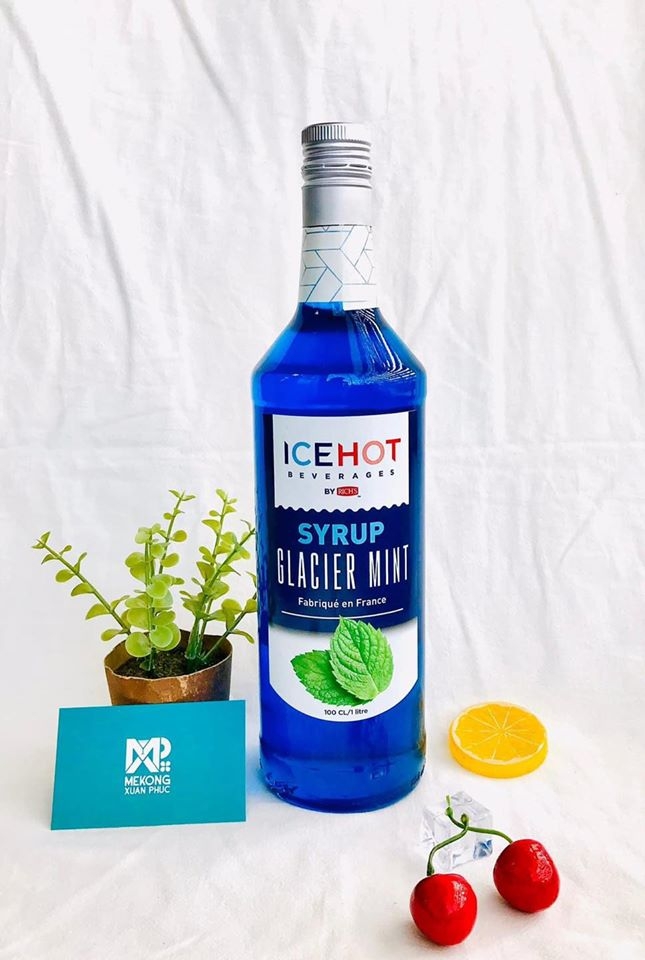 Si rô bạc hà xanh Ice hot 1L(RICH)