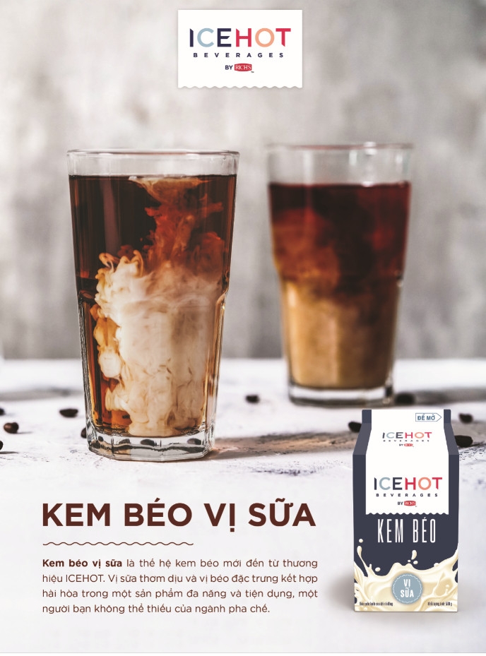 Kem béo vị sữa Rich