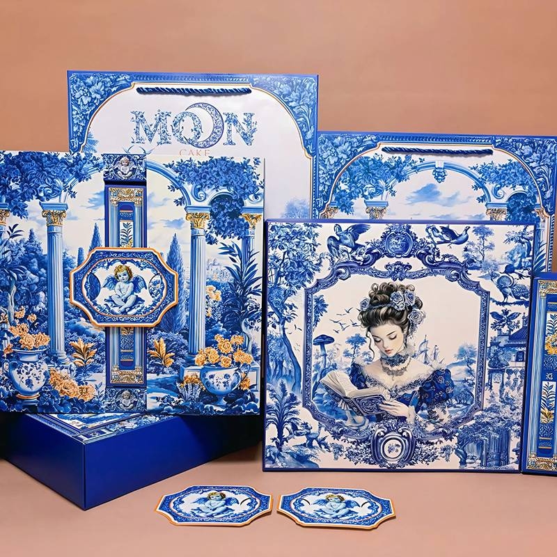 Thiết kế tinh xảo của hộp trung thu 4 bánh Thanh Hoa