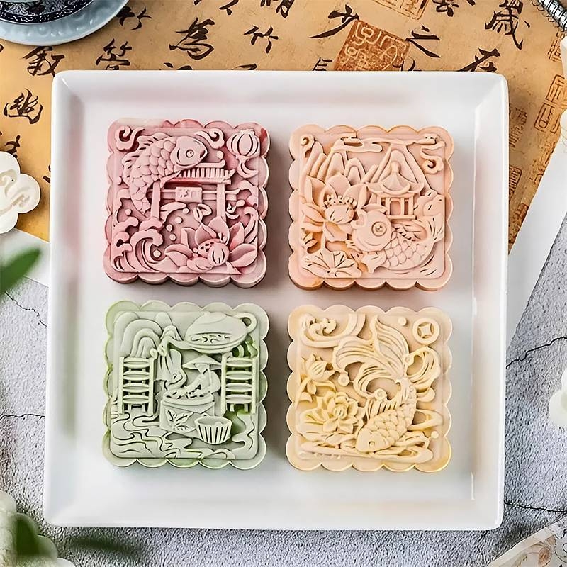 Khuôn trung thu nai 200gr