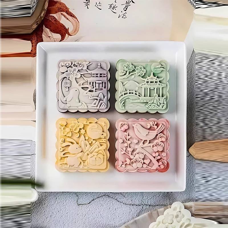 Khuôn làm bánh trung thu 150gr