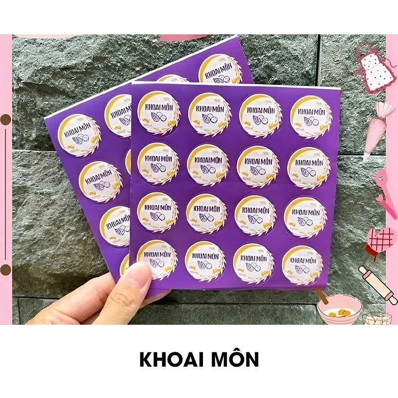 Tem bánh trung thu nhân khoai môn