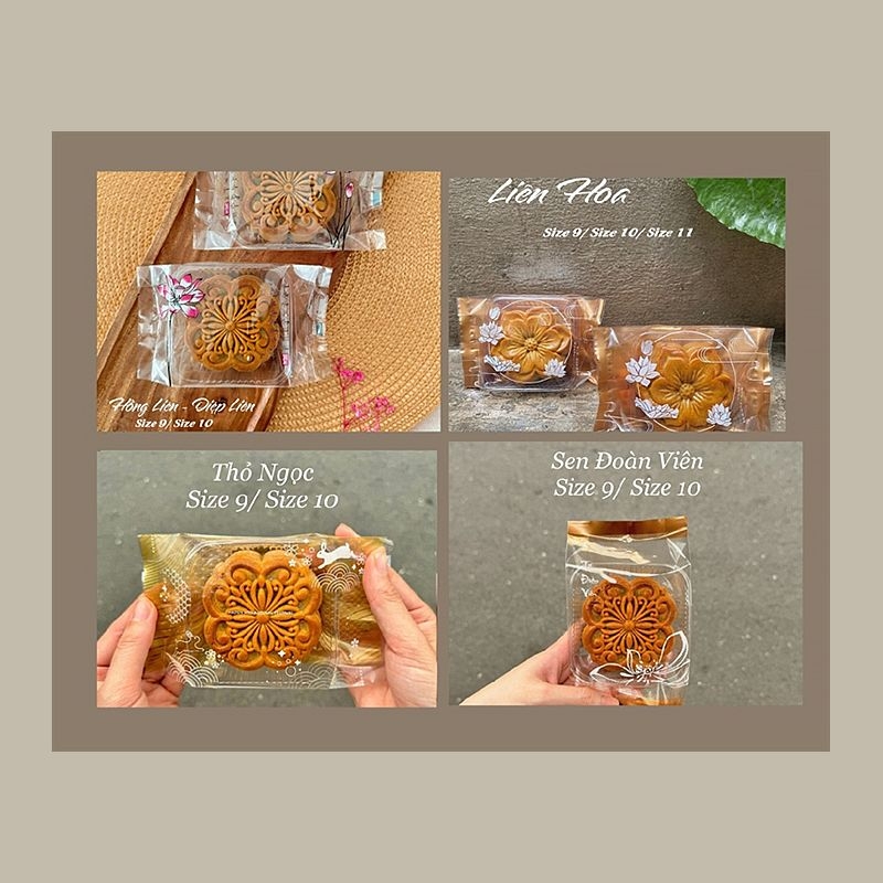 Túi ép bánh trung thu đủ loại mẫu mã