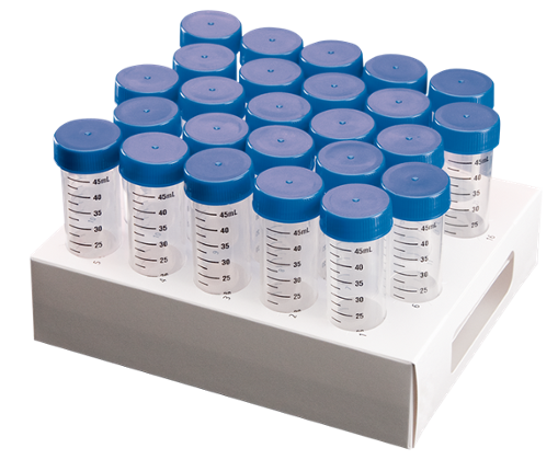 50 mL Centrifuge Tubes, Conical, Racked Sterile – Tube 50 ml có giã đỡ