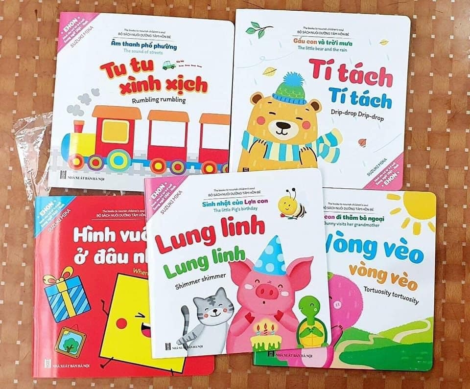 SÁCH EHON SONG NGỮ CHO BÉ - Sandy Store Sách Ehon Song Ngữ Cho Bé - Sandy Store