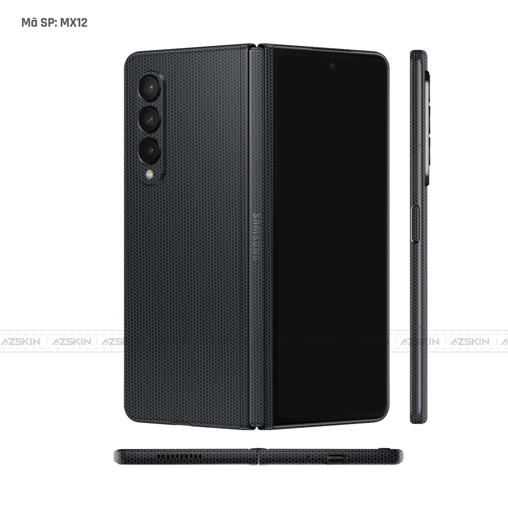 Skin Đổi Màu Matrix Black MX12 | Samsung Galaxy Z Fold 4