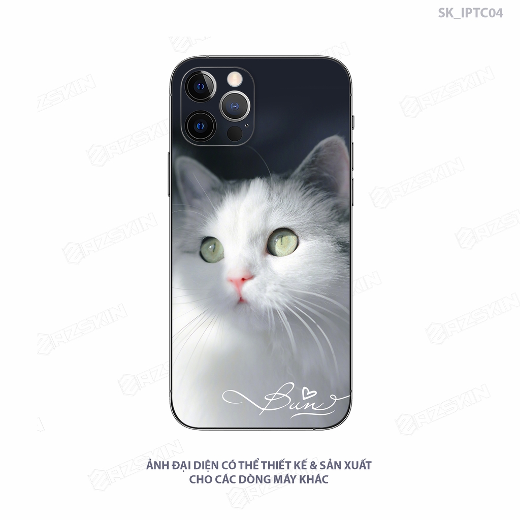Miếng Dán Skin IPhone Hình Mèo | Đa Dạng Mẫu Mã, Nhiều Chủ Đề