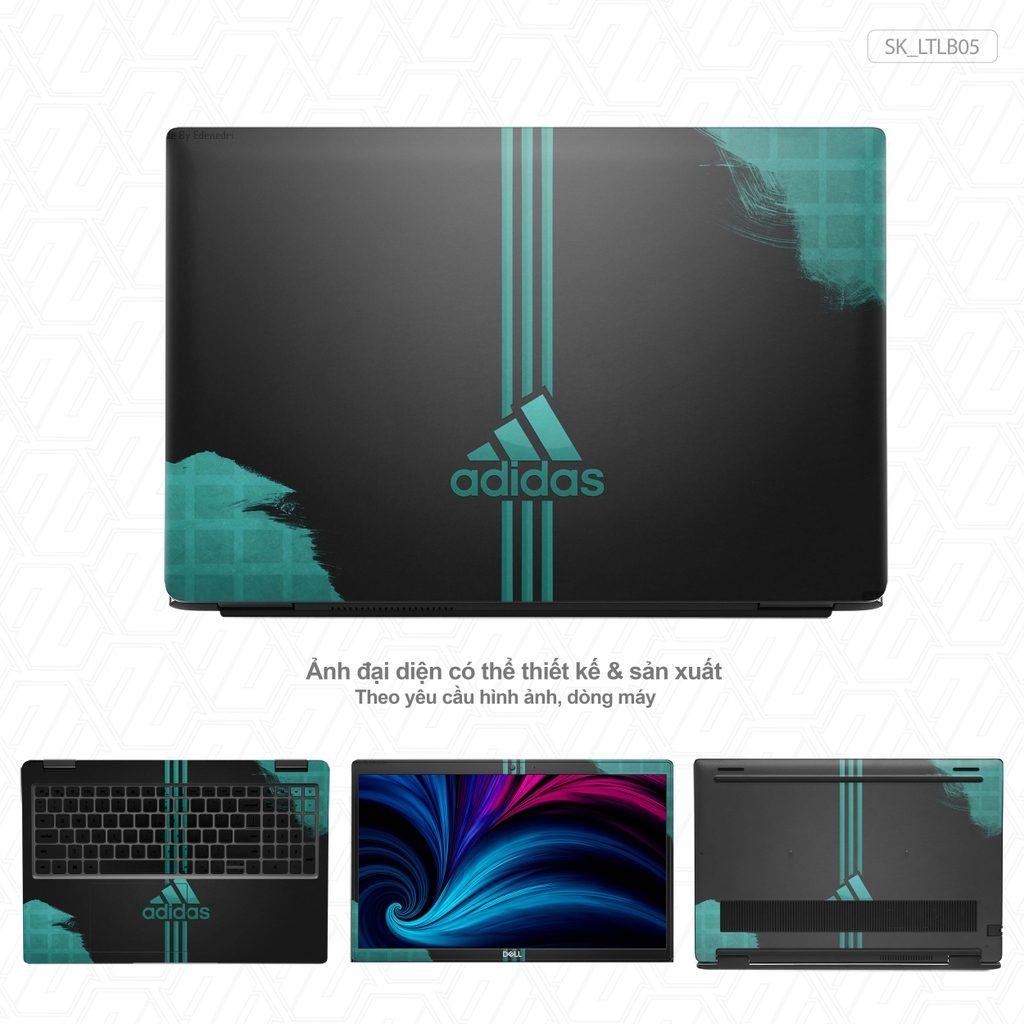 Dán Skin Laptop Hình Adidas | Chất Liệu Cao Cấp, Khuôn Tạo Sẵn Cắt CNC