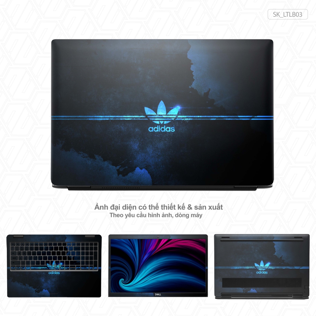 Dán Skin Laptop Hình Adidas | Chất Liệu Cao Cấp Khuôn Tạo Sẵn Cắt CNC