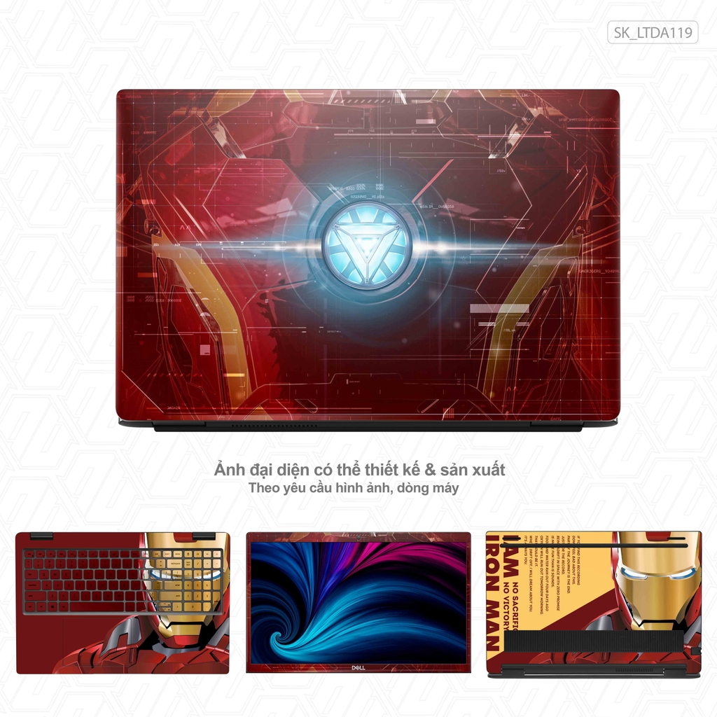 Dán Skin Laptop Hình Marvel | Chất Liệu Chính Hãng, Hình Sắc Nét
