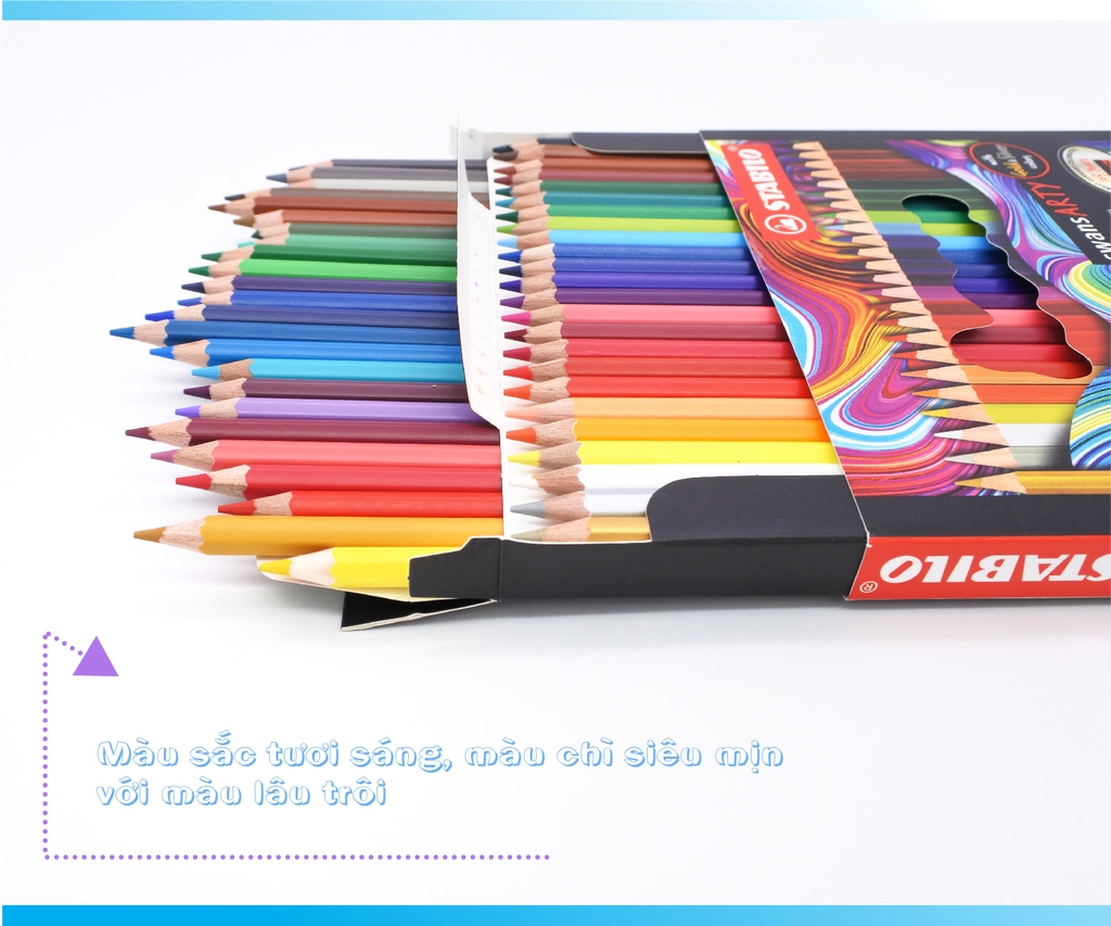 Kleurpotlood, Aquarelpotlood En Waskrijt In één- STABILO Woody 3 In 1 Arty 18 Stuks Met Puntenslijper En Penseel Met 18 Verschillende Kleuren