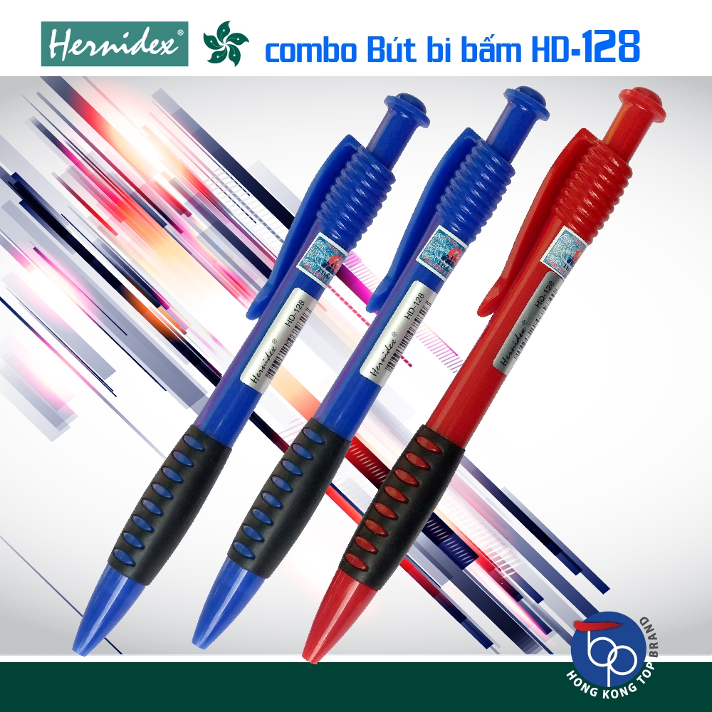 Bộ bút bi bấm Hernidex HD-128 0.7mm CÔNG TY TNHH PHÁT TRIỂN THỊ TRƯỜNG ...