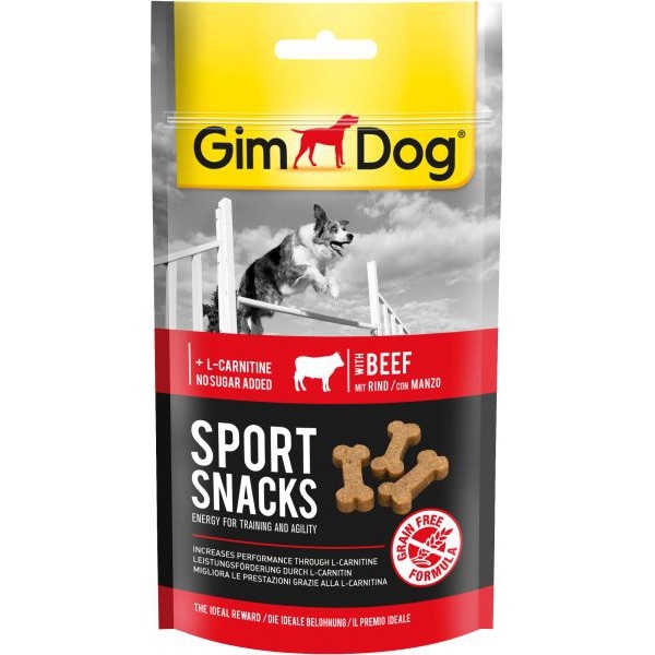 Gimdog Sport Snacks with Beef 60gr