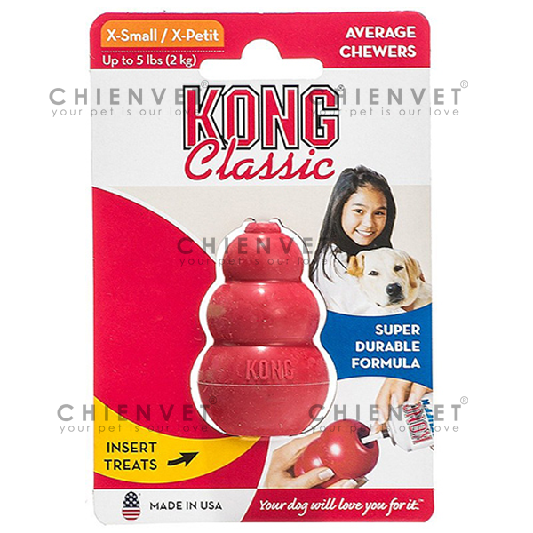 CLASSIC - Kong XS (Chó <2kg) 309016