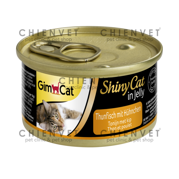 Pate cho mèo - ShinyCat in Jelly Tuna with Chicken 70g GC-181