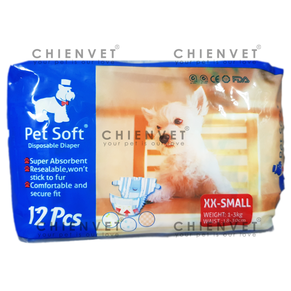 Bỉm cho chó cái Pet Soft