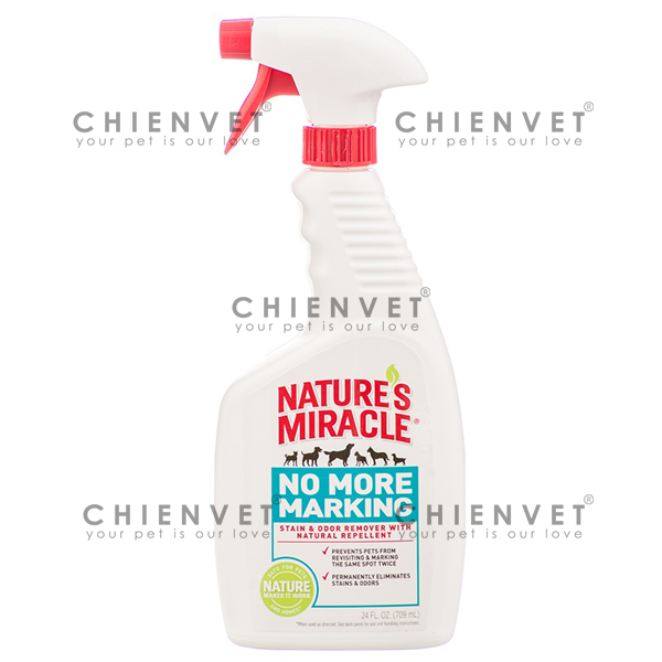 Bình xịt chống đi vệ sinh không đúng chỗ 323004-NATURE'S MIRACLES NO MORE MARKING 709ml