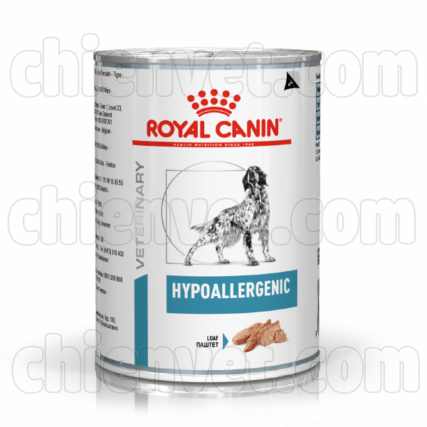 Royal Canin Hypoallergenic Canin 400g- thức ăn hỗ trợ chó gặp phải các vấn đề về dị ứng