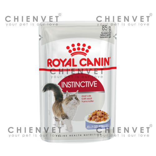 KM Pate cho mèo - Royal Canin Instinctive Jelly 85G (Hộp 12 gói)