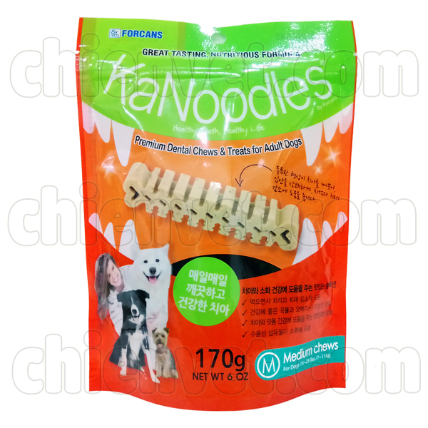 Kẹo bảo vệ răng miệng Kanoodles 170g Size L