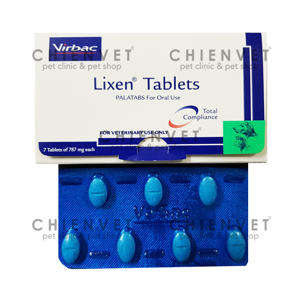 Lixen Tablets - Kháng sinh cho chó mèo